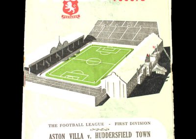 Aston Villa v Huddersfield 03.03.1951