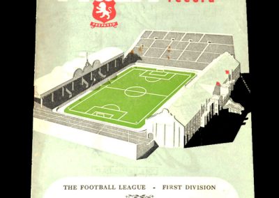 Aston Villa v Burnley 17.03.1951