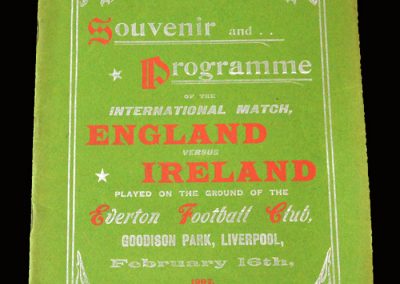 England v Ireland 16.02.1907