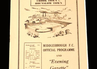 Crook v Hounslow 21.04.1962 - FA Amateur Cup Final