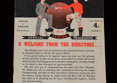 Man Utd v Chelsea 23.08.1952