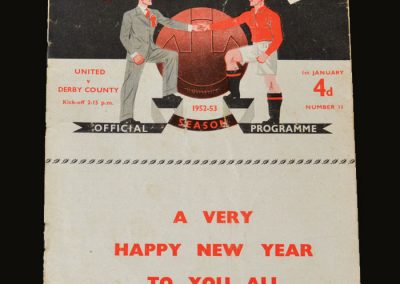 Man Utd v Derby 01.01.1953