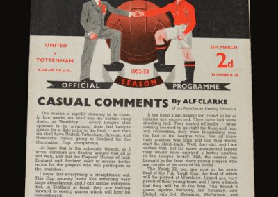Man Utd v Spurs 25.03.1953