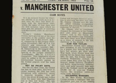 Man Utd v Charlton 03.04.1953
