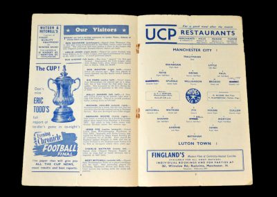 Man City v Luton 31.01.1953 - FA Cup 4th Round