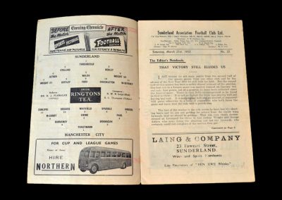 Man City Sunderland 21.03.1953