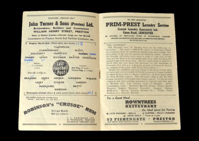 Newcastle v Preston 24.01.1953