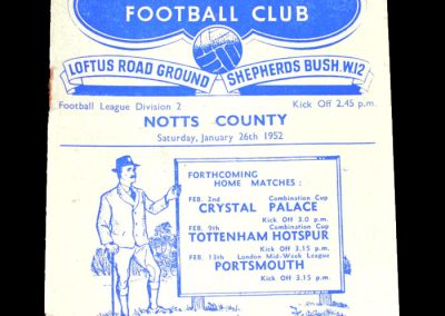 Notts County v QPR 26.01.1952