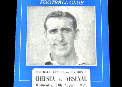 Arsenal v Chelsea 24.08.1949