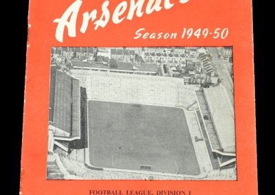 Arsenal v Fulham 05.11.1949