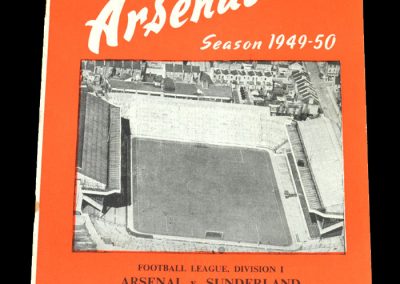 Arsenal v Sunderland 24.12.1949