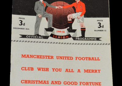 Arsenal v Man Utd 26.12.1949