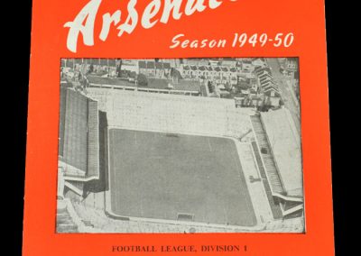 Arsenal v Aston Villa 29.03.1950
