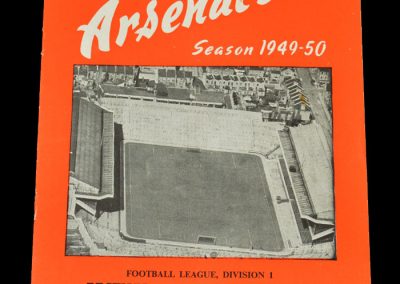 Arsenal v Man City 01.04.1950