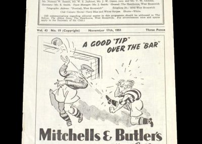 Man City v West Brom 17.11.1951
