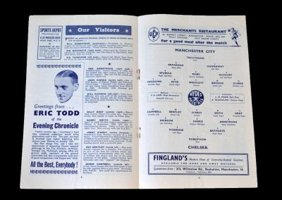 Man City v Chelsea 26.12.1951