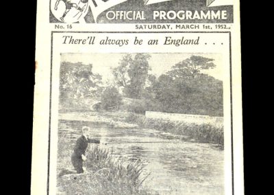 Man City V Preston 01.03.1952