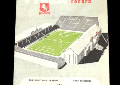 Aston Villa v Preston 08.11.1952