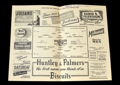 Reading v Bristol Rovers 21.03.1953