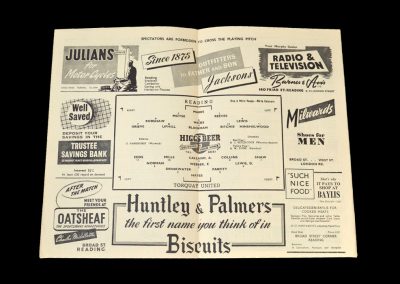 Reading v Torquay 03.04.1953