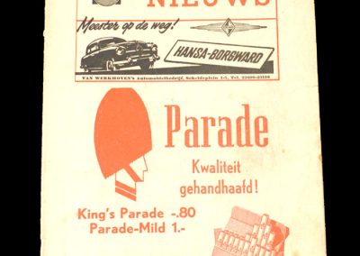 Middlesbrough v Rapid Vienna in Amsterdam 21.05.1953