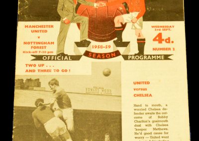 Nottingham Forest v Manchester United 03.09.1958