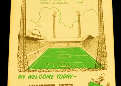 Newcastle United v Manchester United 13.09.1958