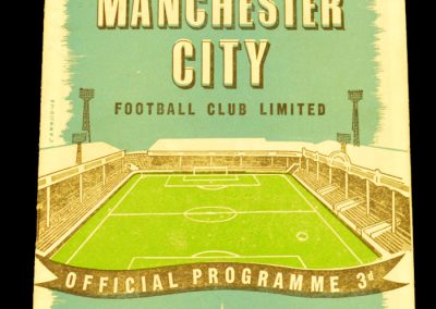 Manchester United v Manchester City 27.09.1958