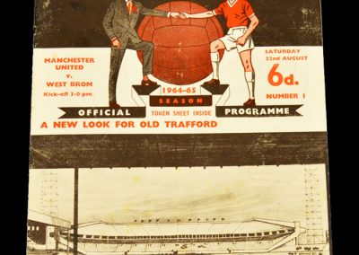 West Bromwich Albion v Manchester United 22.08.1964
