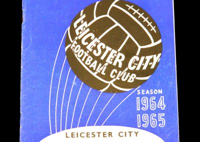 Leicester City v Manchester United 29.08.1964