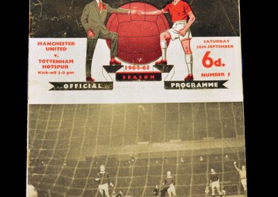 Manchester United v Tottenham Hotspur 26.09.1964