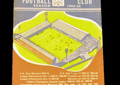 Burnley v Manchester United 06.10.1964