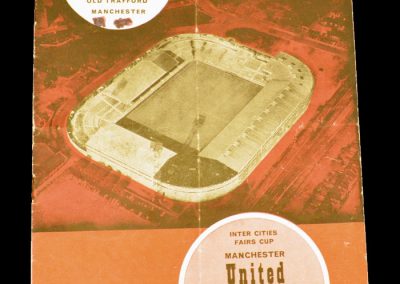 Djurgardens v Manchester United 27.10.1964 | Inter-Cities Fairs Cup | 1st Round 2nd Leg