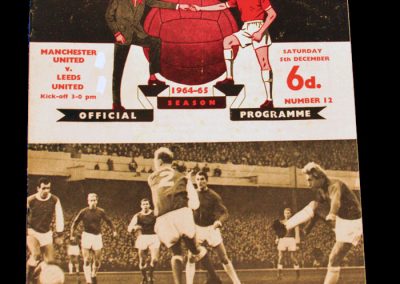 Leeds United v Manchester United 05.12.1964