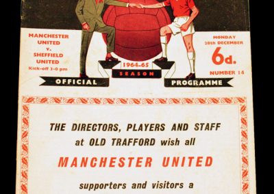 Sheffield United v Manchester United 28.12.1964