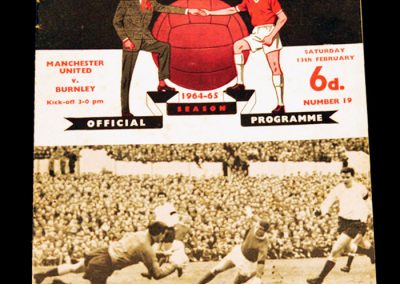 Burnley v Manchester United 13.02.1965