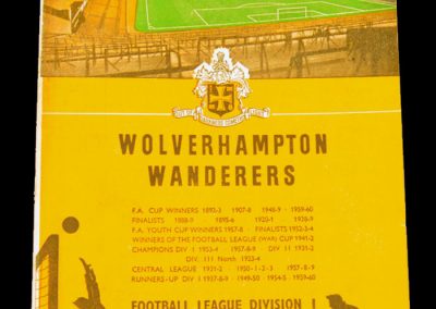 Wolverhampton Wanderers v Manchester United 10.03.1965 | FA Cup 6th Round