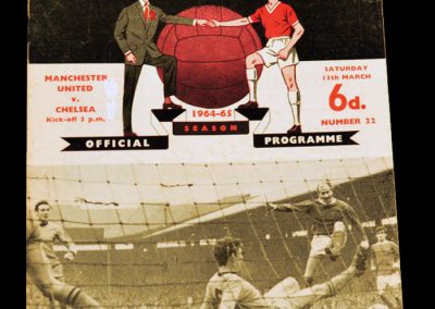 Manchester United v Chelsea 13.03.1965