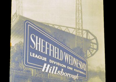 Sheffield Wednesday v Manchester United 20.03.1965