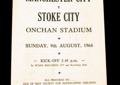 Manchester City v Stoke City 09.08.1964