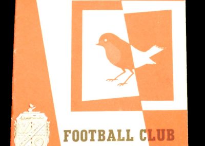 Swindon Town v Manchester City 12.09.1964