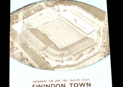 Manchester City v Swindon Town 16.01.1965
