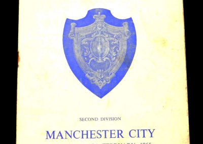 Huddersfield Town v Manchester City 27.02.1965