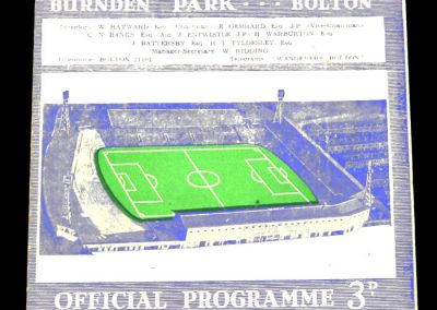 Bolton Wanderers v Manchester City 10.04.1965