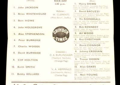 Crystal Palace v Manchester United 19.04.1965