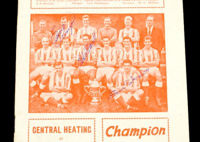 Stoke City v Arsenal 09.10.1963