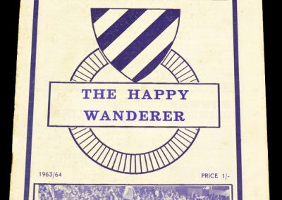 Sliema Wanderers Brochure 1963 / 1964