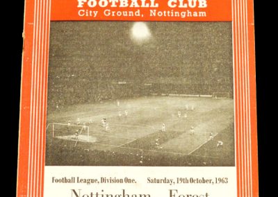 Nottingham Forest v Manchester United 19.10.1963