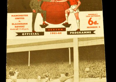Manchester United v Blackburn Rovers 28.10.1963