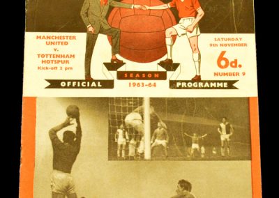 Manchester United v Tottenham Hotspur 09.11.1963